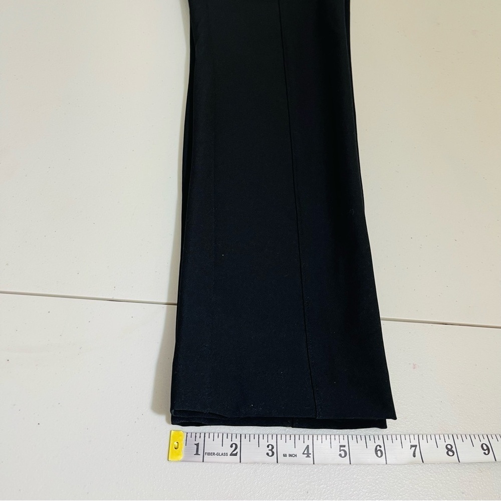 Amanda & Chelsea High Rise Workwear Career Trousers Pants  Women Size 8 Black - Picture 10 of 11